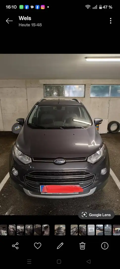 Ford EcoSport EcoSport 1,0 EcoBoost Titanium S Titanium S Blau - 1