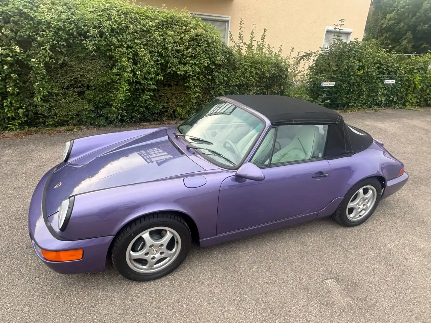 Porsche 964 Cabrio Sehr schön Mauve - 1