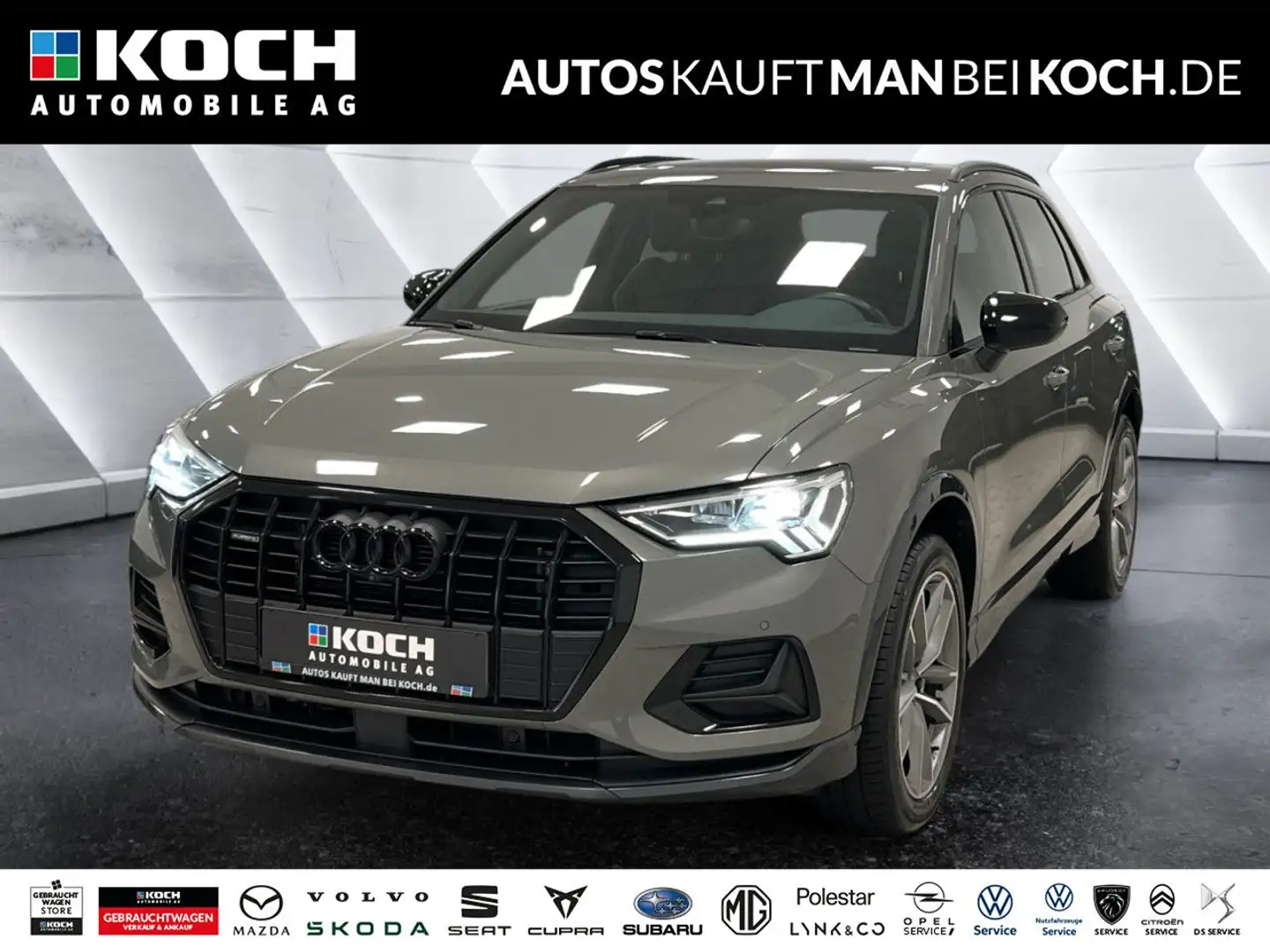 Audi Q3 40 TDI quattro advanced AKH 360° LED MEMORY STH Grün - 1