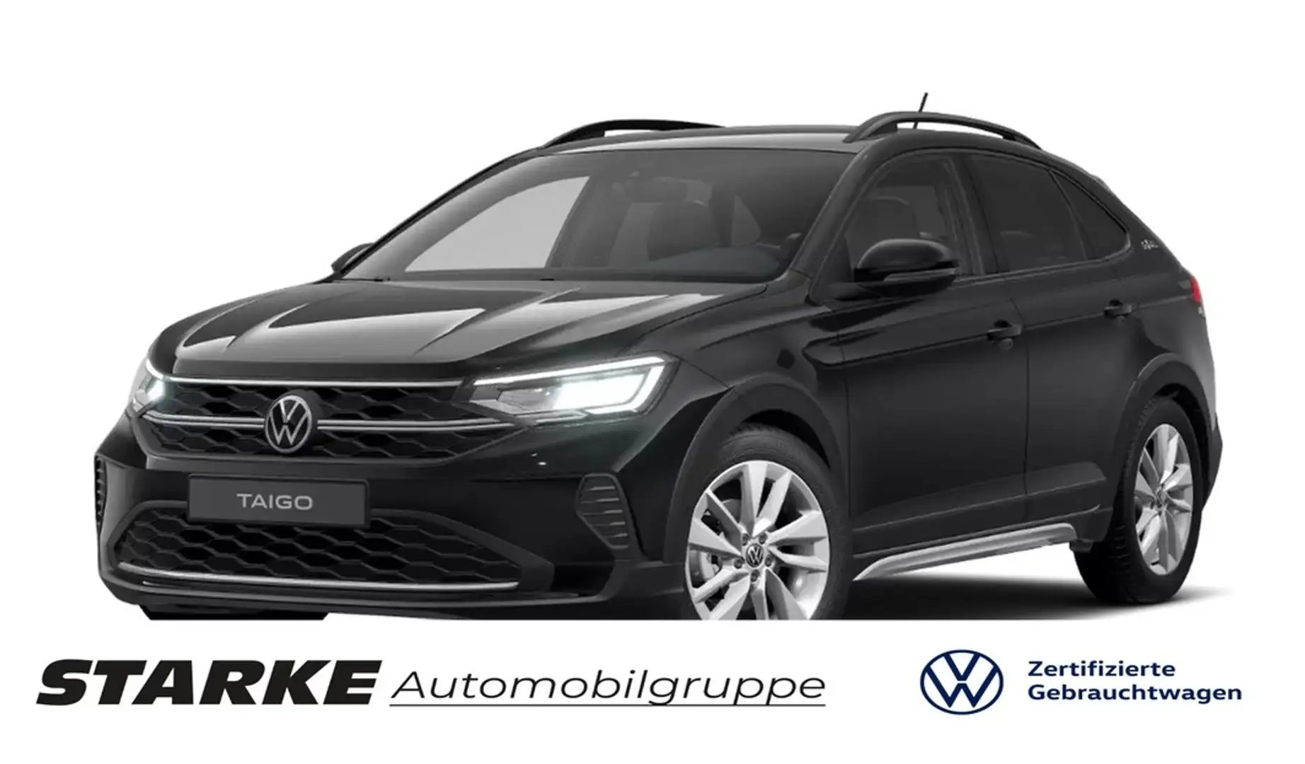 Volkswagen Taigo 1.0 TSI Goal Schwarz - 1
