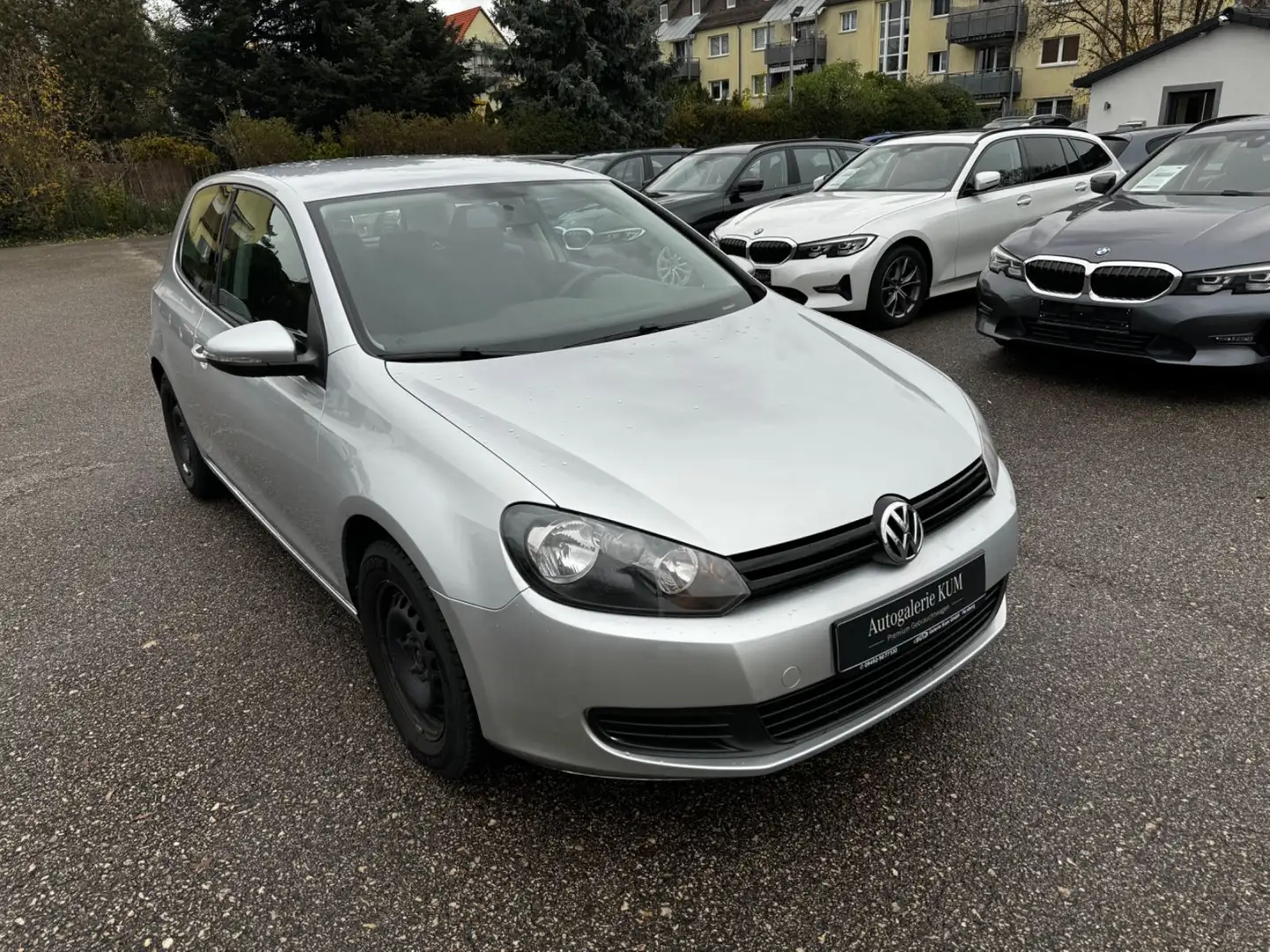 Volkswagen Golf VI 1,4 Trendline|KLIMA|8xFACH|TÜV NEU| srebrna - 1