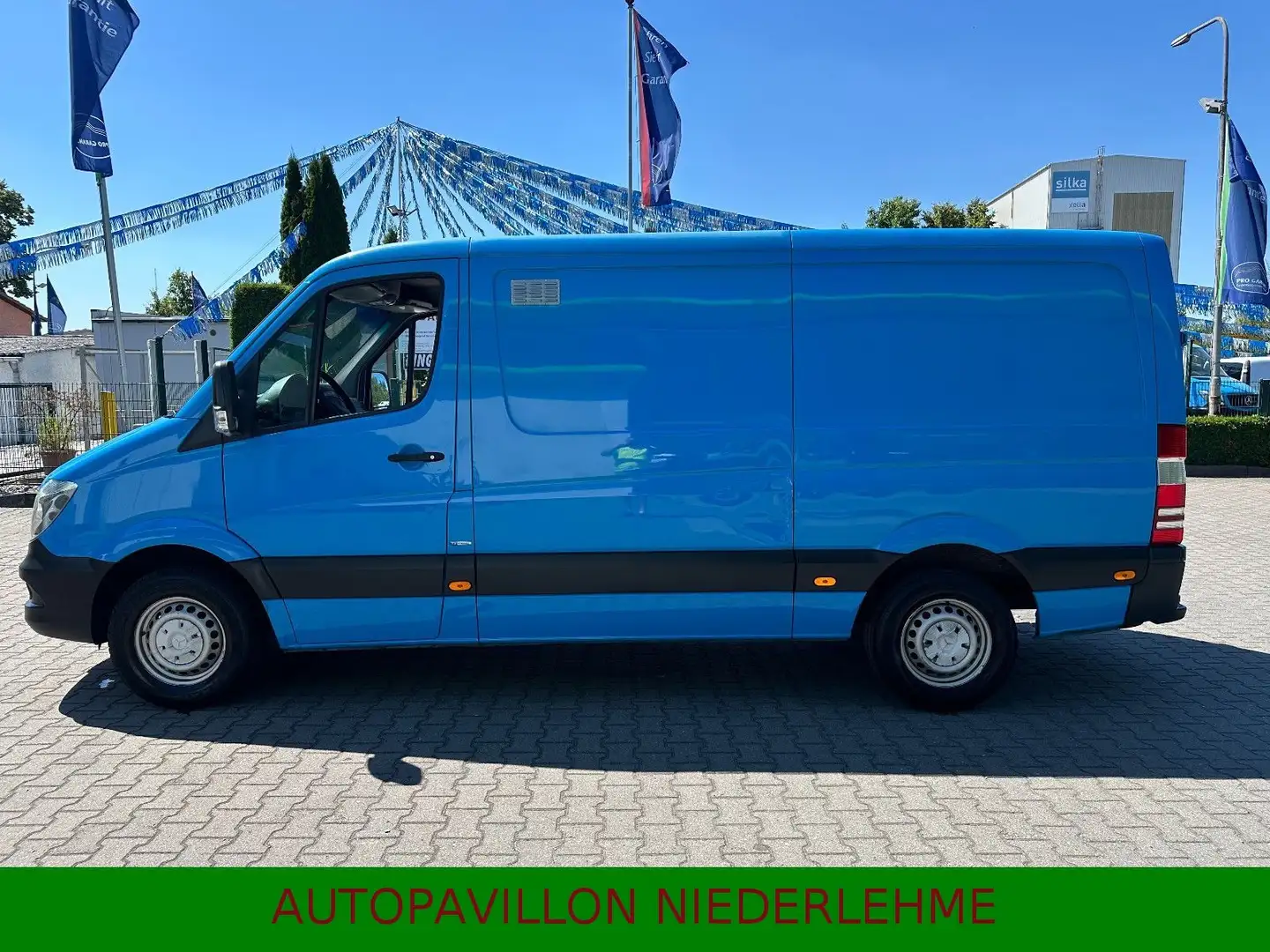 Mercedes-Benz Sprinter Kasten L2H1*Klima*Sitzhzg*Bluetooth*PDC Blau - 1