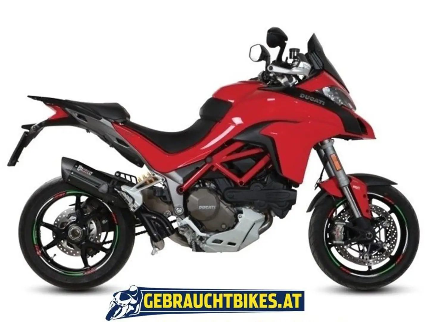 Ducati Multistrada 1200 Enduro ABS, mit Garantie, Teilzahlung möglich! Rot - 1