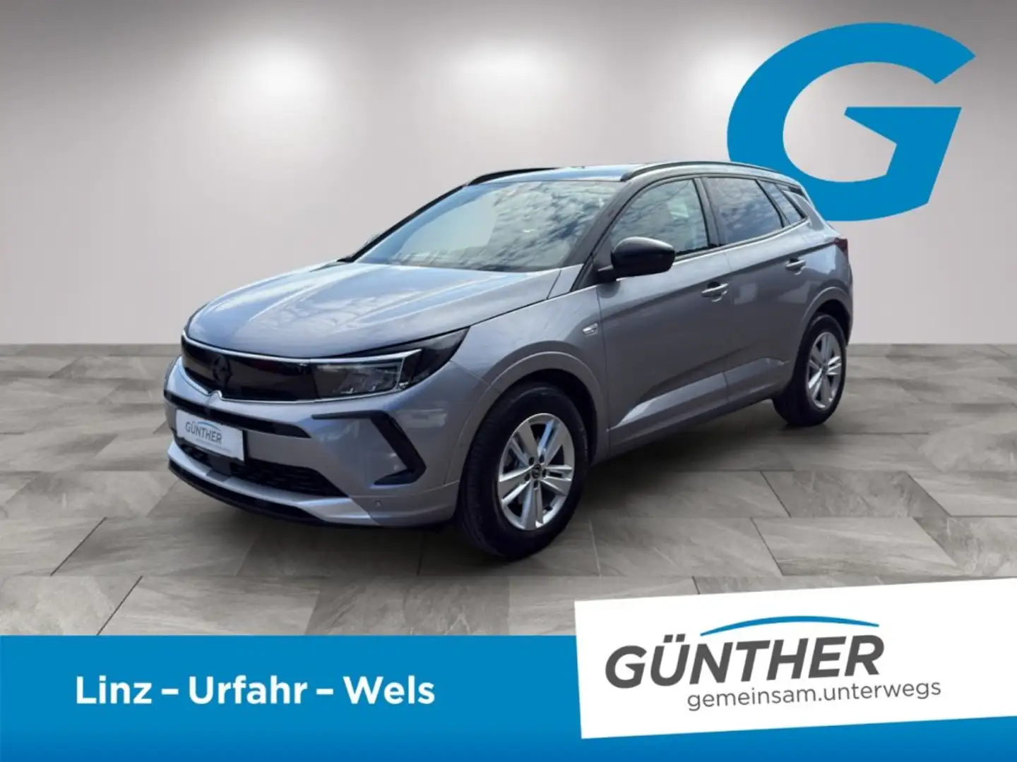 Opel Grandland Edition 1.2 Direct Injection Turbo Grau - 1