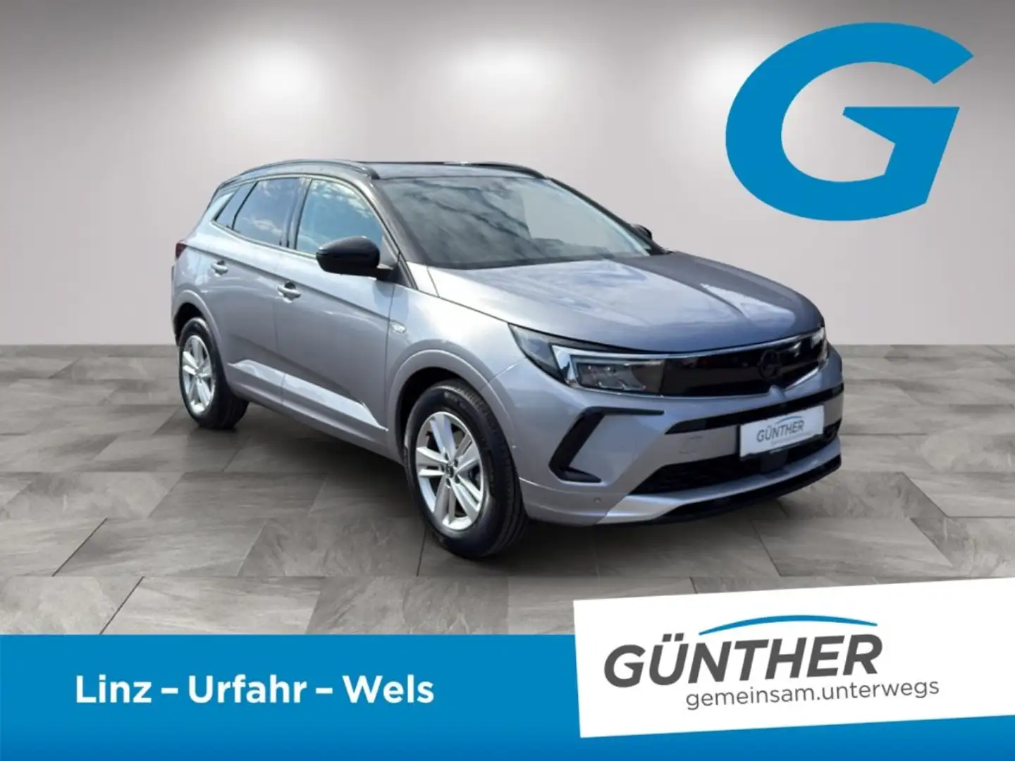 Opel Grandland Edition 1.2 Direct Injection Turbo Grau - 2