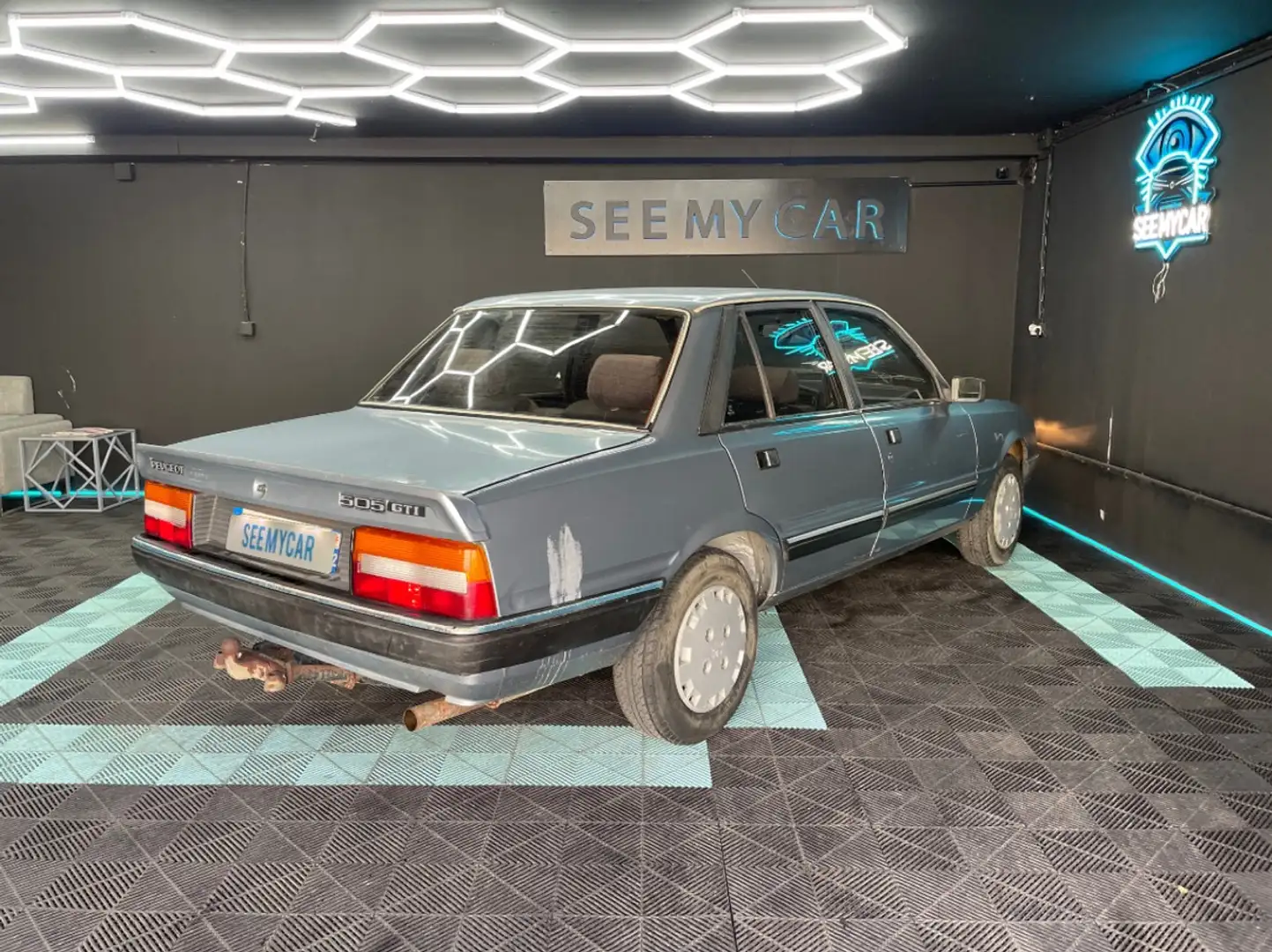 Peugeot 505 GTI 2.2 Gris - 2