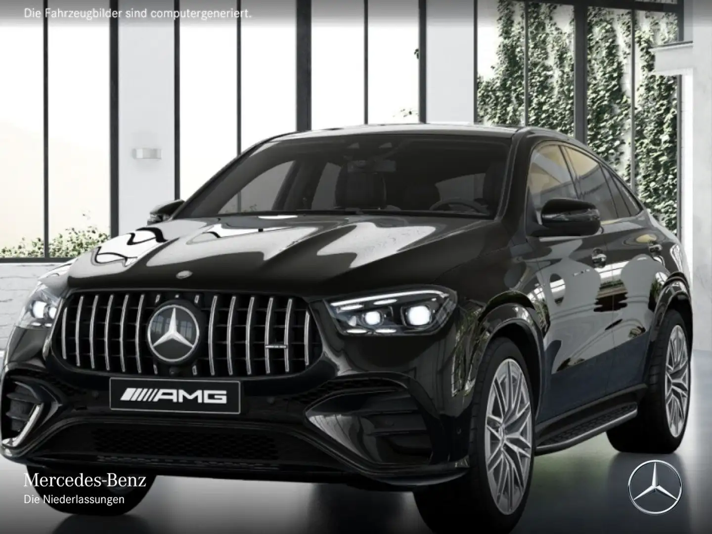 Mercedes-Benz GLE 53 AMG GLE 53 Coupé 4M NIGHT+PANO+360+AHK+MULTIBEAM+HUD Schwarz - 2