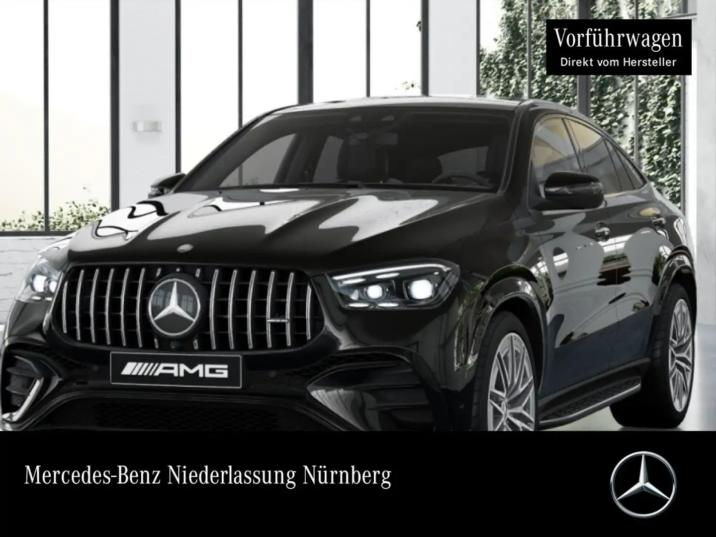 Mercedes-Benz GLE 53 AMG GLE 53 Coupé 4M NIGHT+PANO+360+AHK+MULTIBEAM+HUD Schwarz - 1