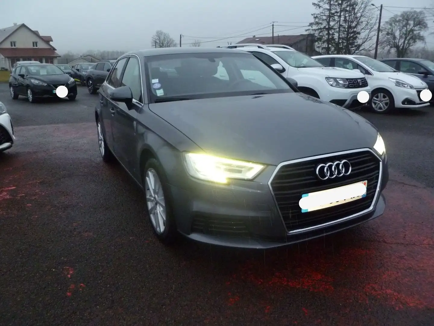 Audi A3 30 TFSI 1.0 115CH BUSINESS LINE BV6 5 PORTES Gris - 2