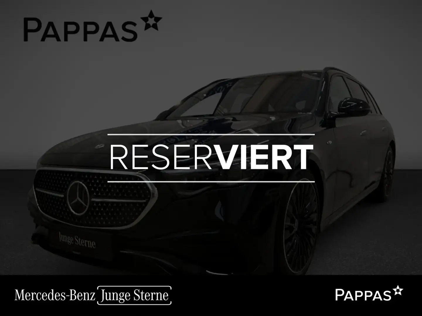 Mercedes-Benz E 300 de 4MATIC T-Modell mit EQ Hybrid Technologie *AMG Schwarz - 1