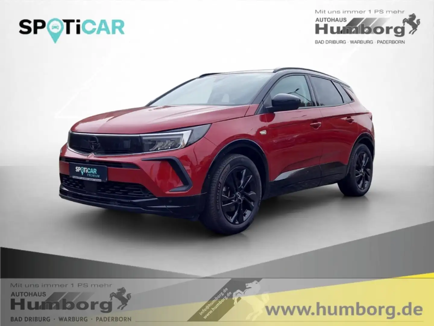 Opel Grandland GS Line 1.2 Turbo Navi Leder LED Apple CarPlay And Rouge - 1