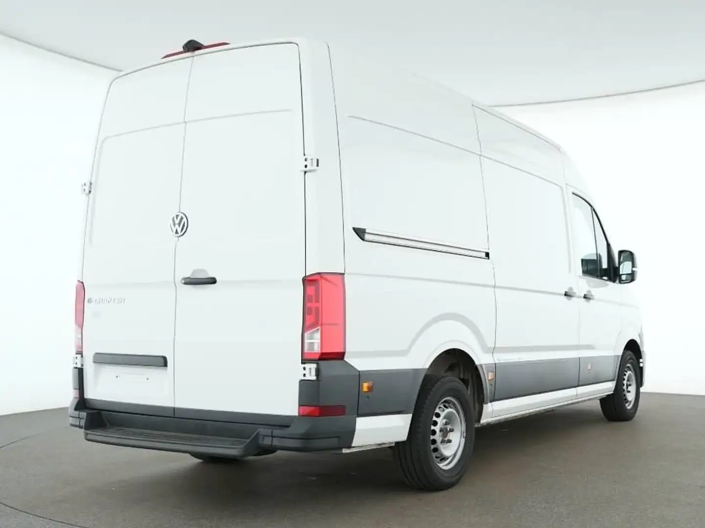 Volkswagen e-Crafter Kasten mittellang Hochdach RFK Klima Blanc - 2