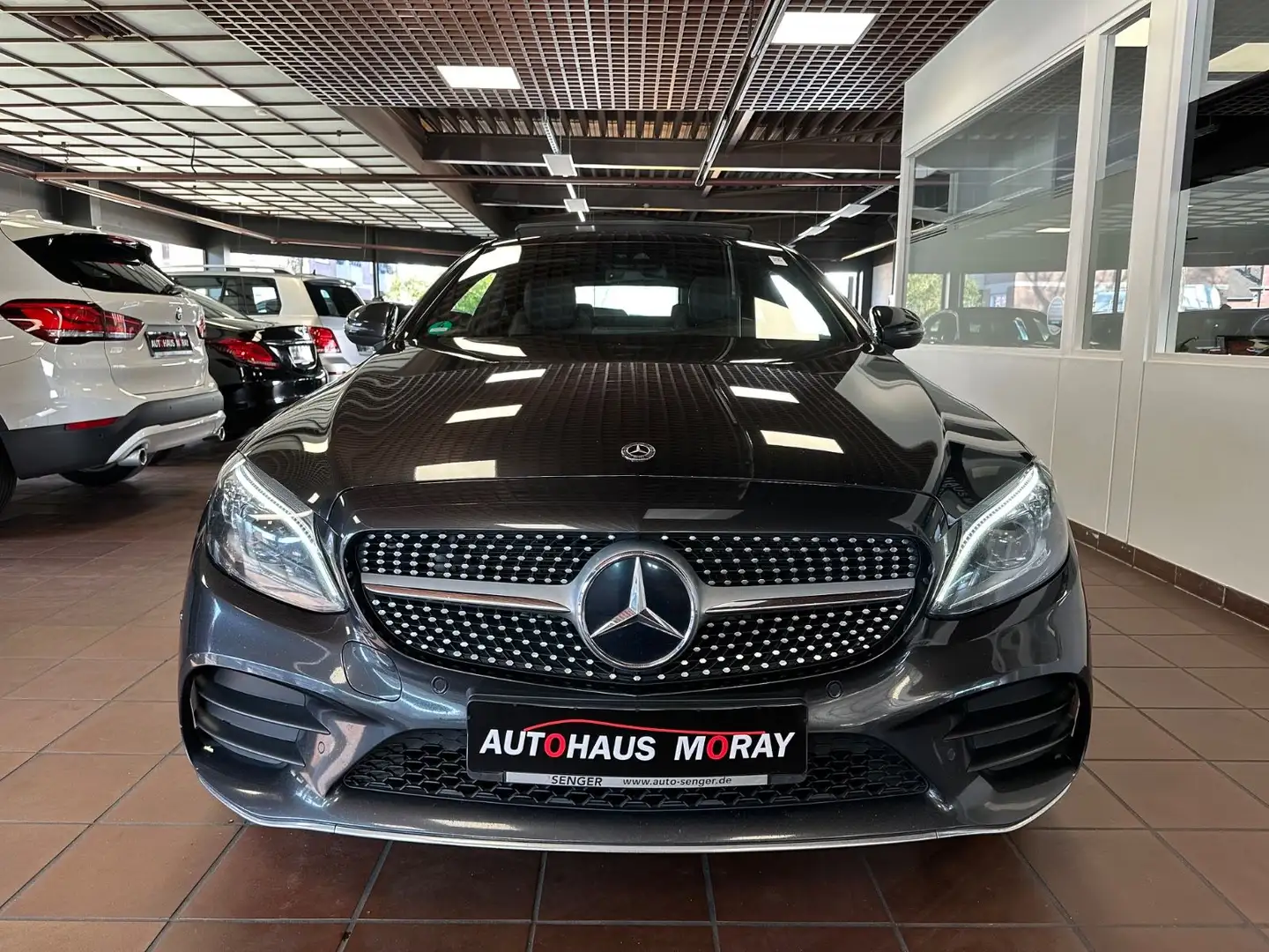Mercedes-Benz C 300 Coupe C 300, Panorama, Kamera, Leder, AMG Line Grün - 2