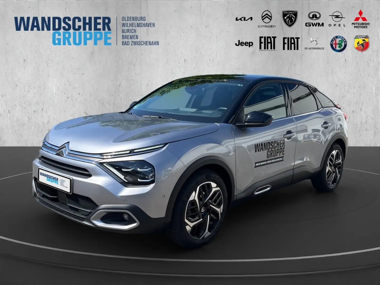 Citroen C4 Max PT 130 EAT 8 Navi+SHZ+RFK+LHZ+Carplay Silber - 1