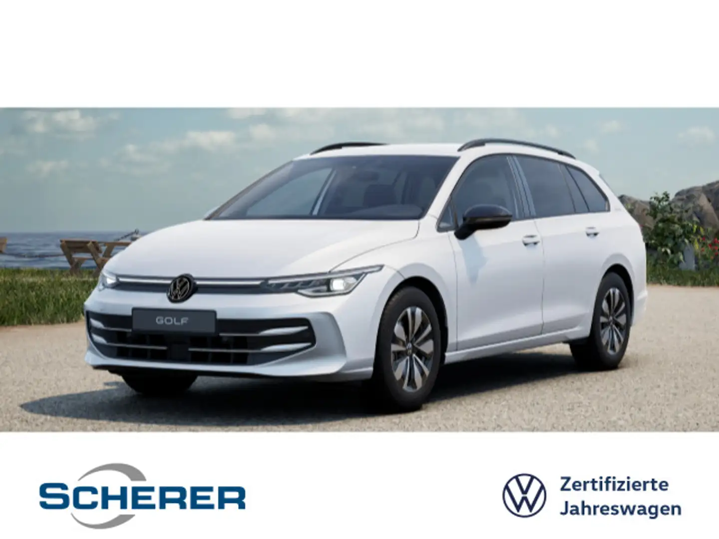 Volkswagen Golf Variant Golf VIII Variant GOAL 1.5 TSI NAVI AHK KAMERA L Weiß - 1