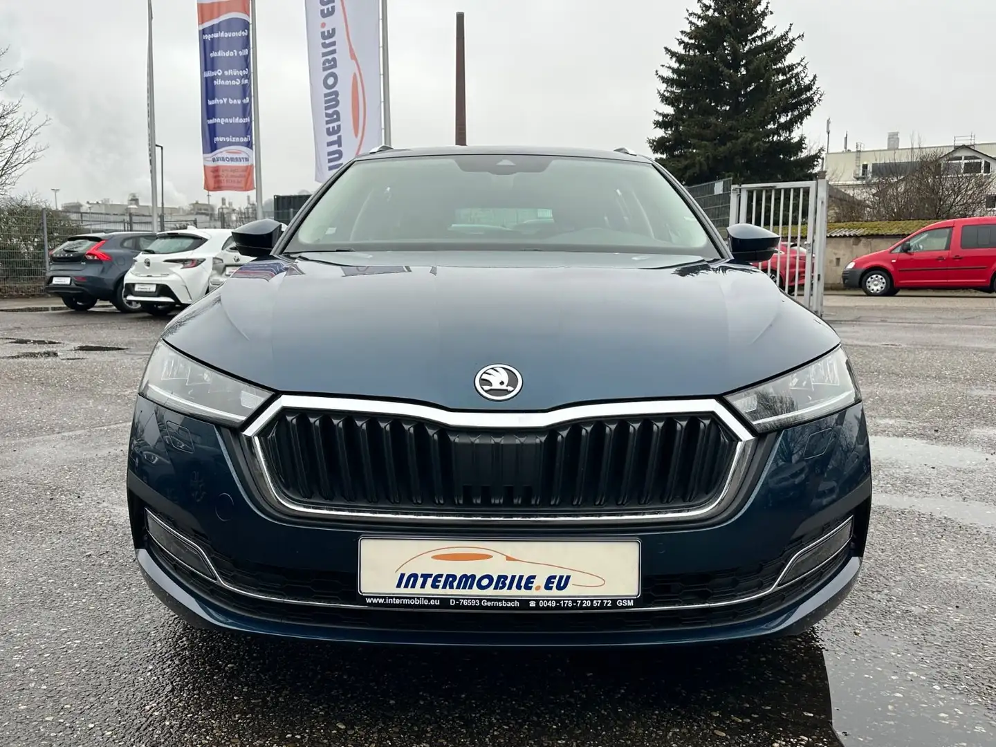 Skoda Octavia 1.0TSI Combi Clever LED NAVI AC ALU CAM* Bleu - 2