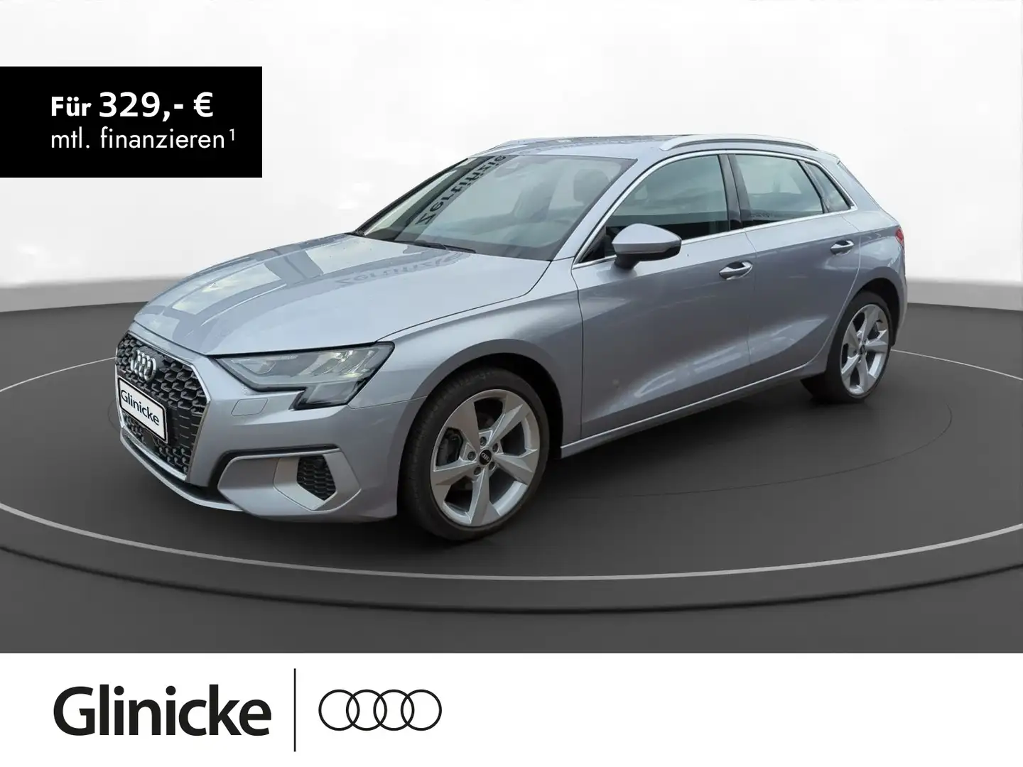 Audi A3 35 TDI advanced ACC LED SiHz s-tron Silber - 1