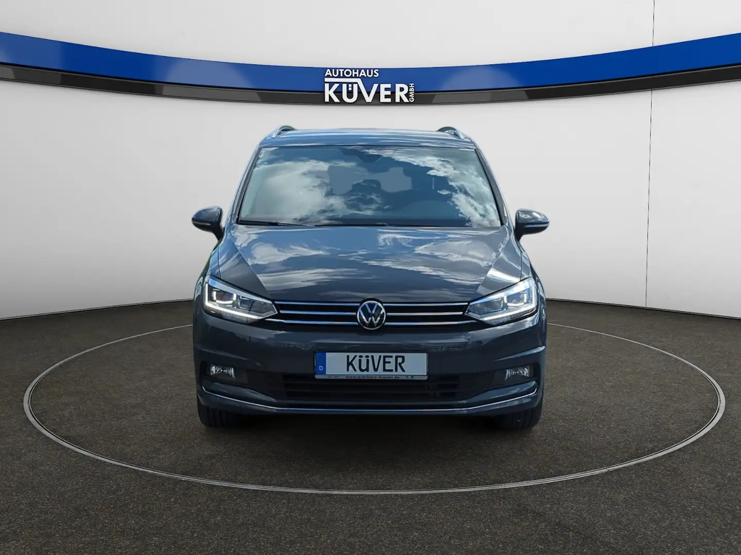 Volkswagen Touran Highline 1,5 TSI DSG Navi+ACC+AHK+Shzg. Grau - 2