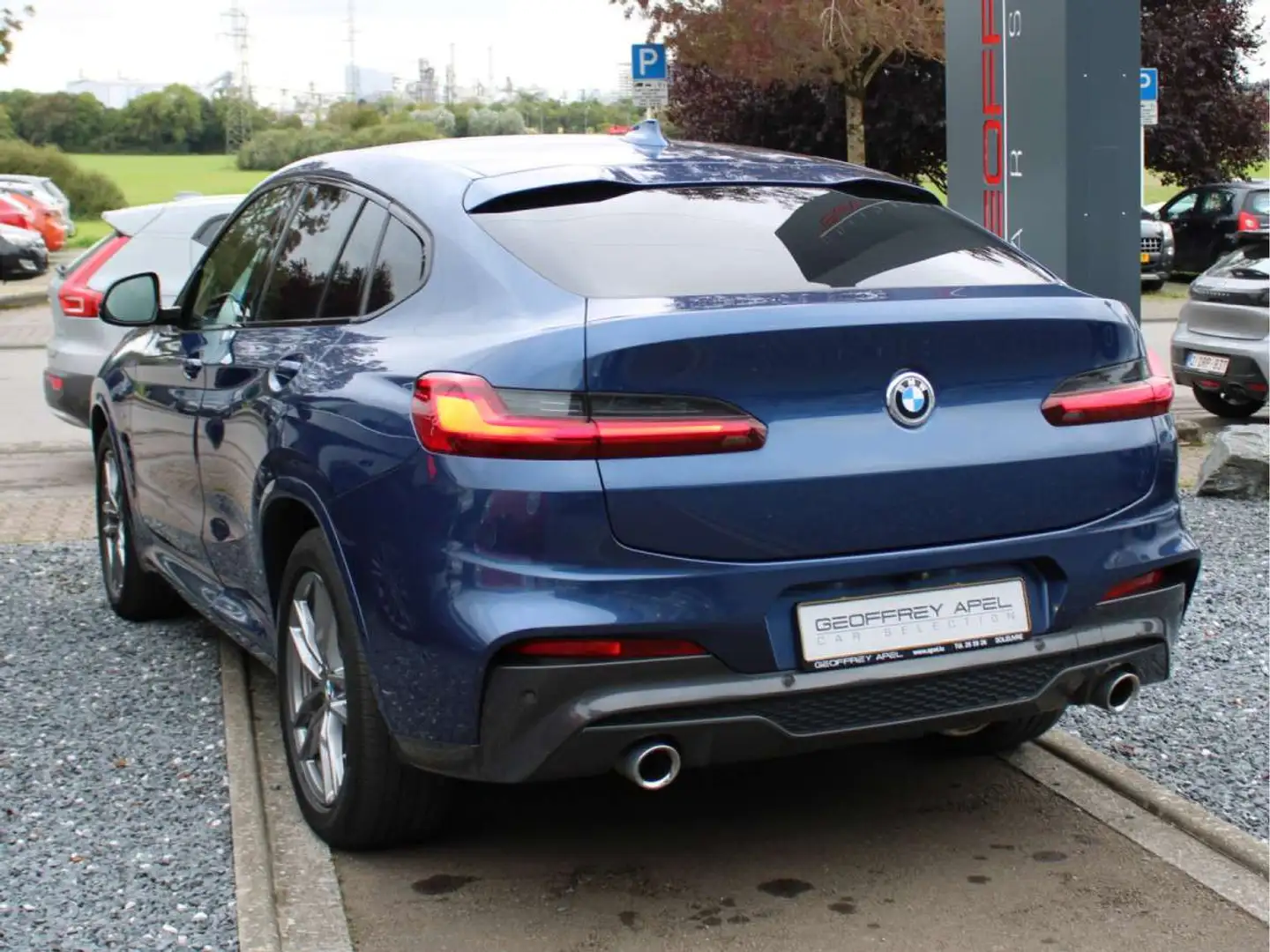 BMW X4 25D M SPORT PAKET HARMAN KARDON CUIR NAVI 1 HAND Azul - 2