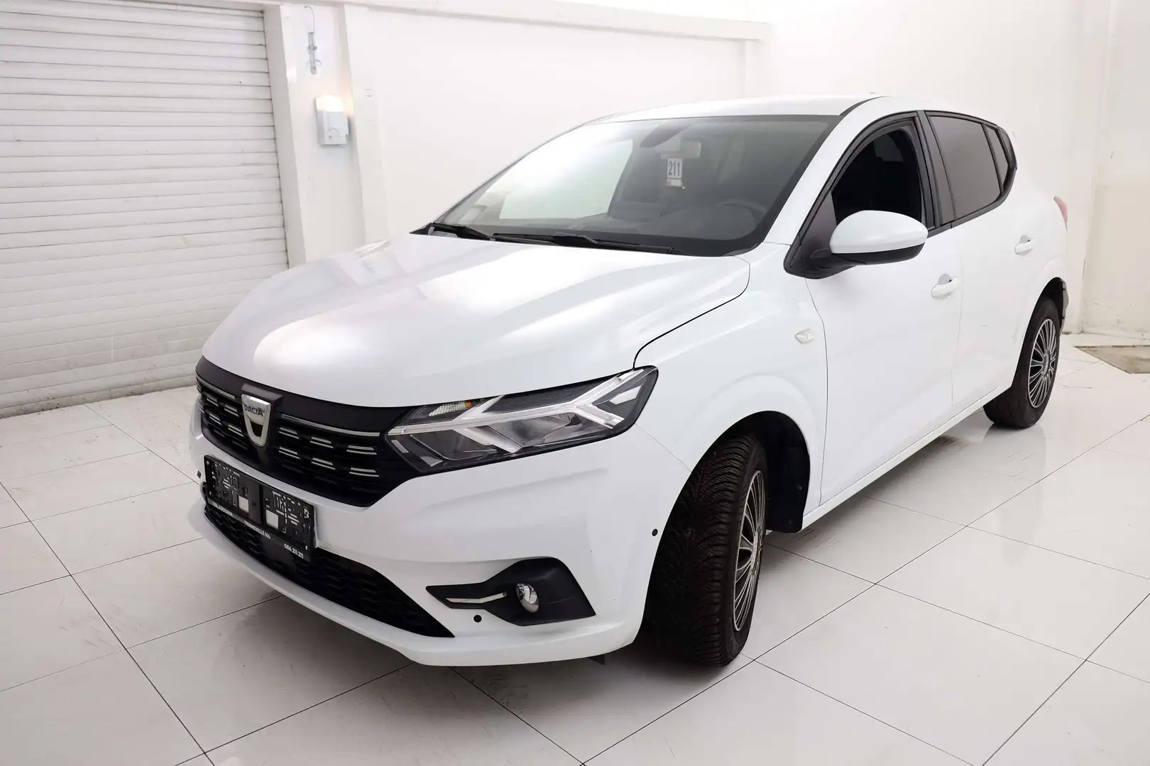 Dacia Sandero 1.0 100 cv # LPAG # 1ER PROPRIETAIRE # GPS, CAMERA Blanc - 2