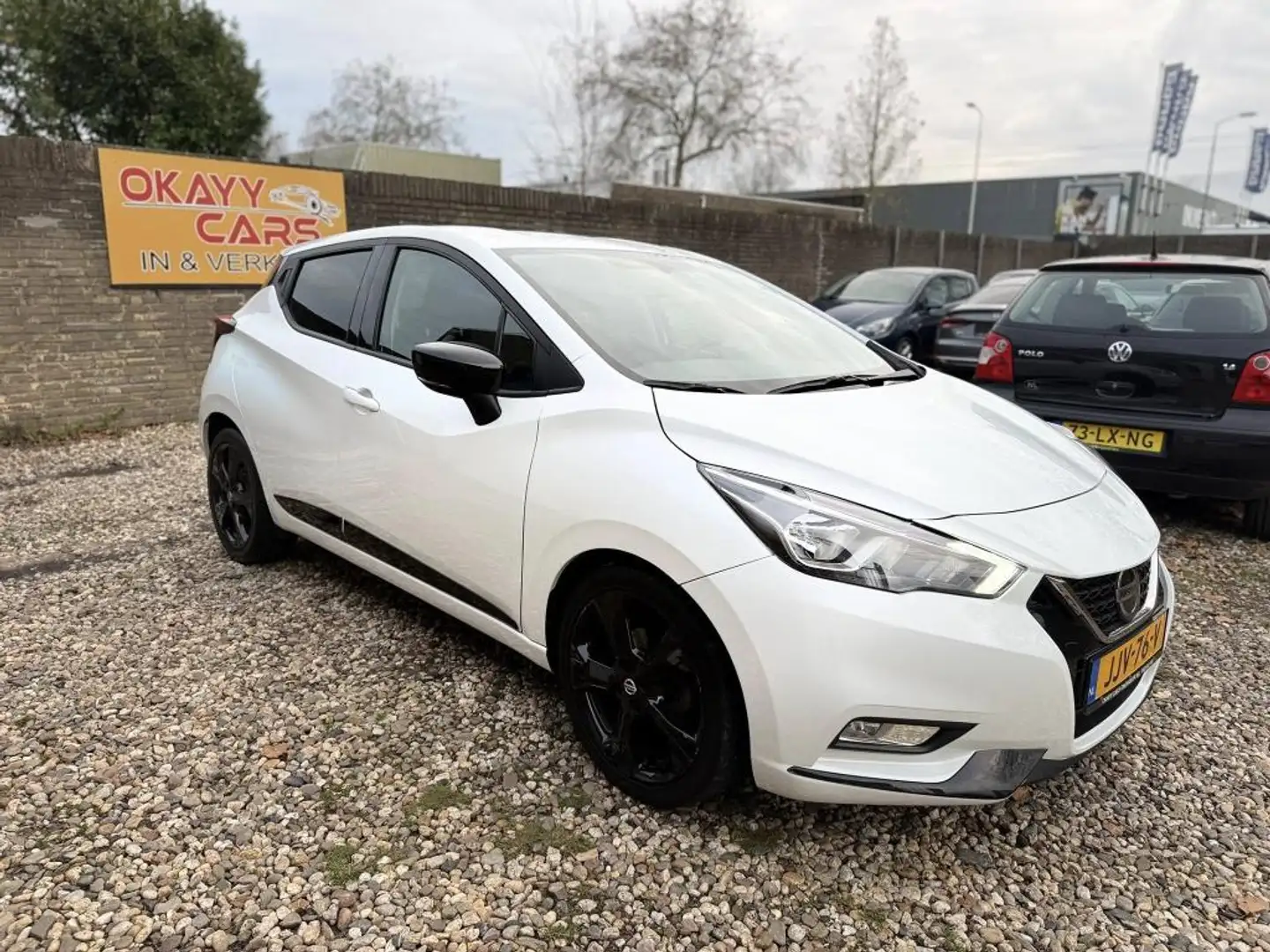 Nissan Micra 1.0 IG-T N-Tec Automaat, Navi, Cruise, 2020 Alb - 2