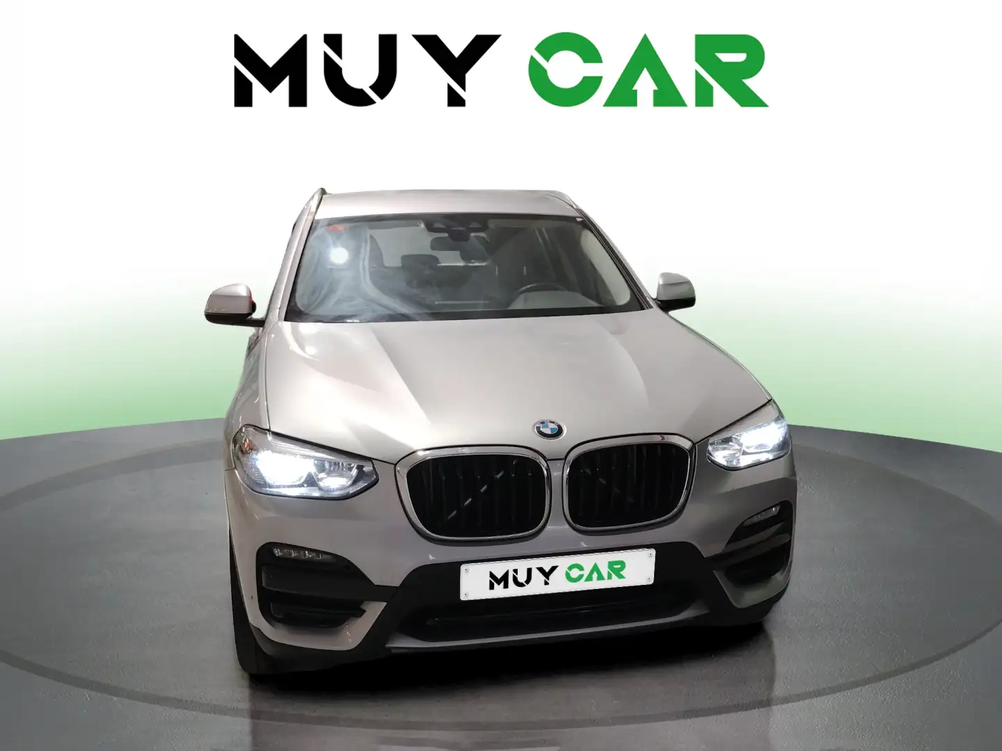 BMW X3 sDrive 18dA Plateado - 2