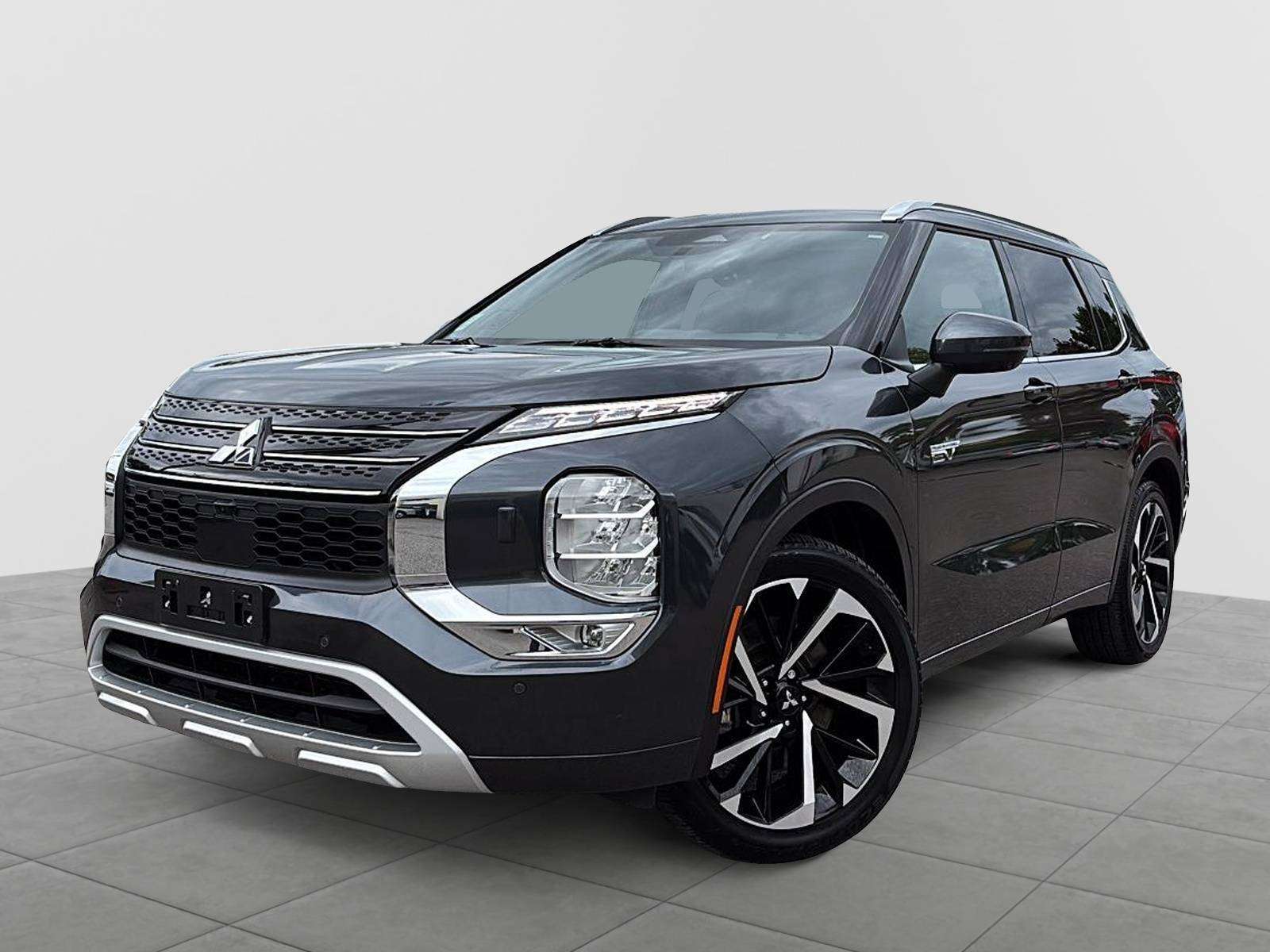 Gray 2025 Mitsubishi Outlander Hybrid Plug-in SUV / Crossover  1-Speed Automatic