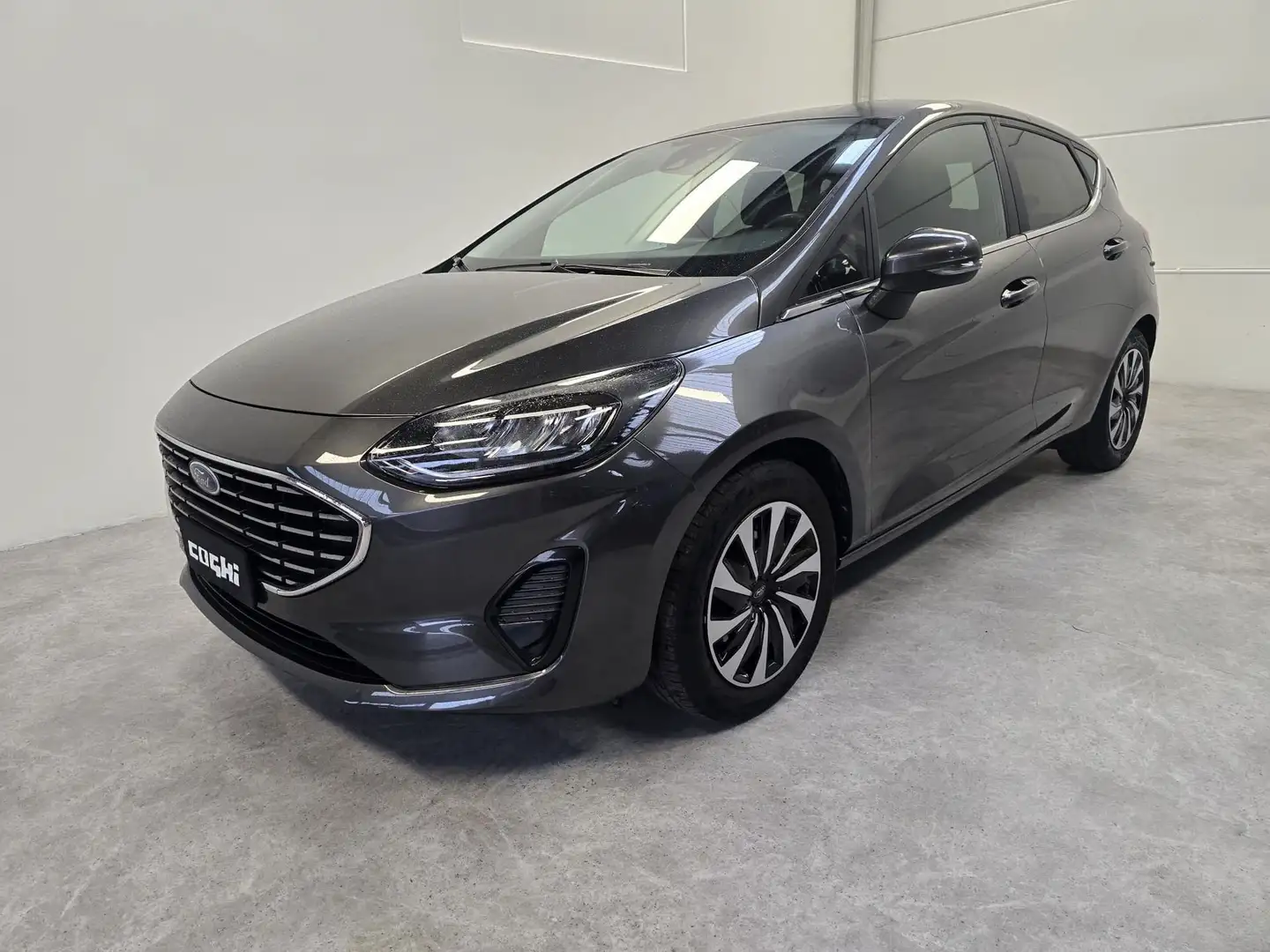 Ford Fiesta Fiesta 1.0 Ecoboost Hybrid 125 CV 5 porte Titanium Gris - 1
