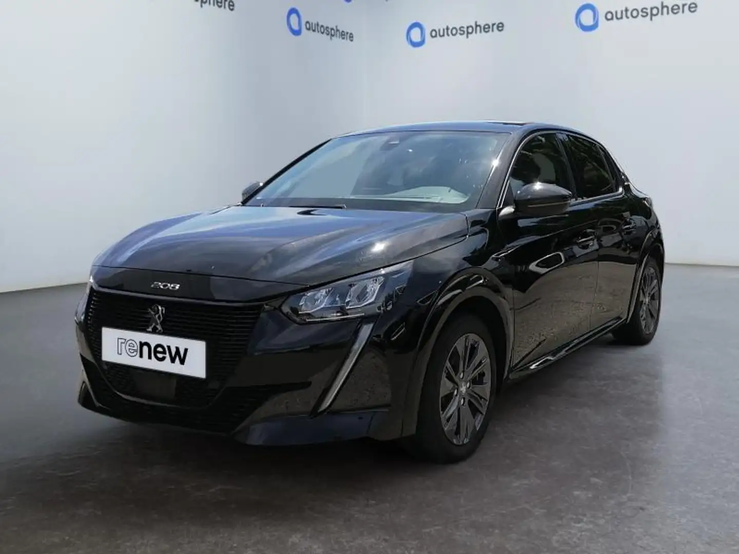 Peugeot e-208 Allure*GPS*Caméra*Capteurs Ar*Clim auto Negru - 1