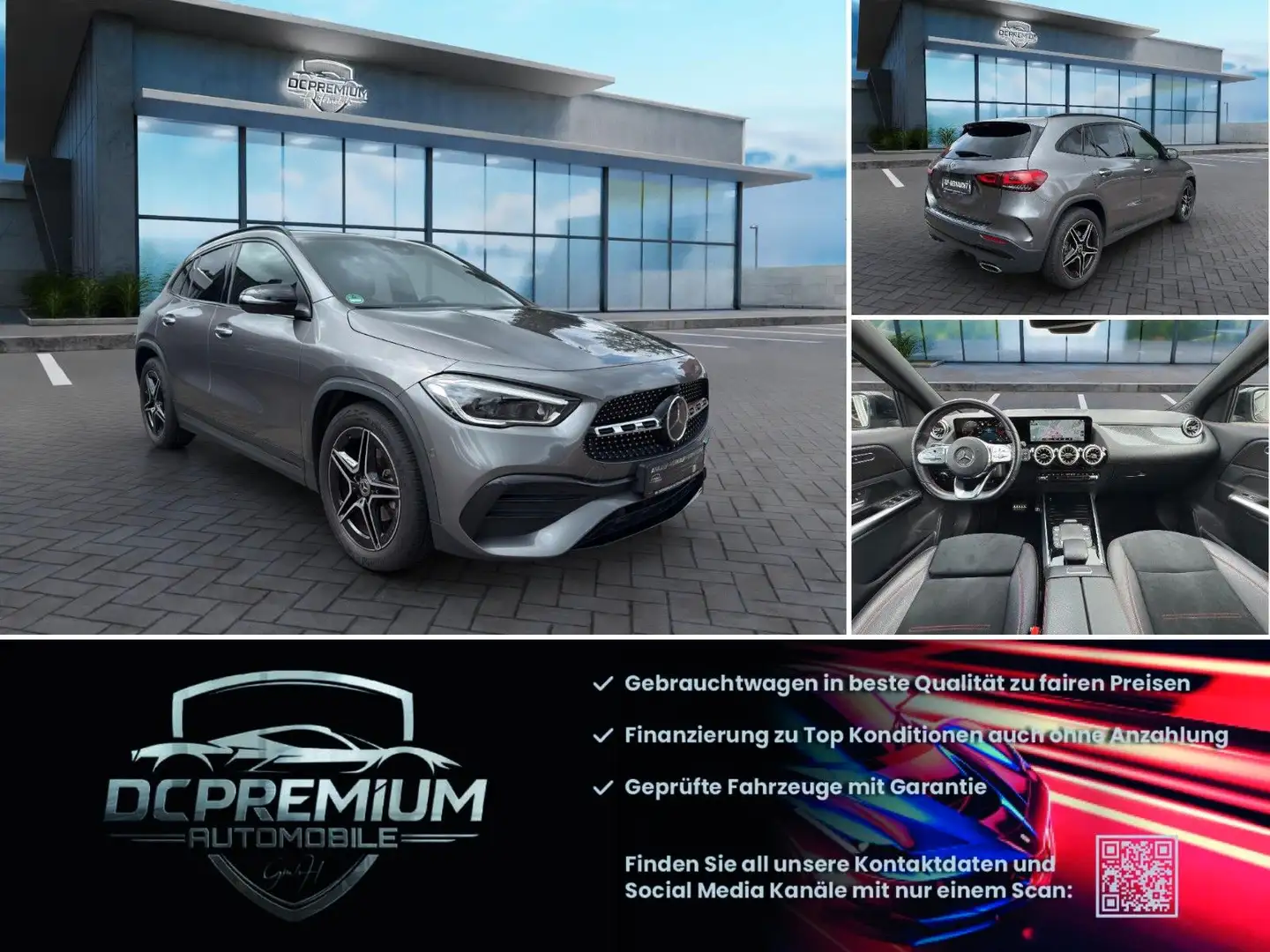 Mercedes-Benz GLA 180 d, AMG, Navi,Nigth,Multibeam LED,AHK Gri - 1