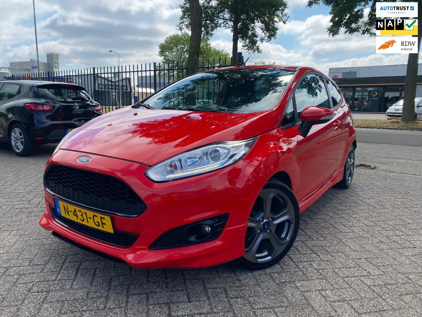 Ford Fiesta 1.0 EcoBoost Titanium ST-Line 125 PK Cruise Tel St Rojo - 1