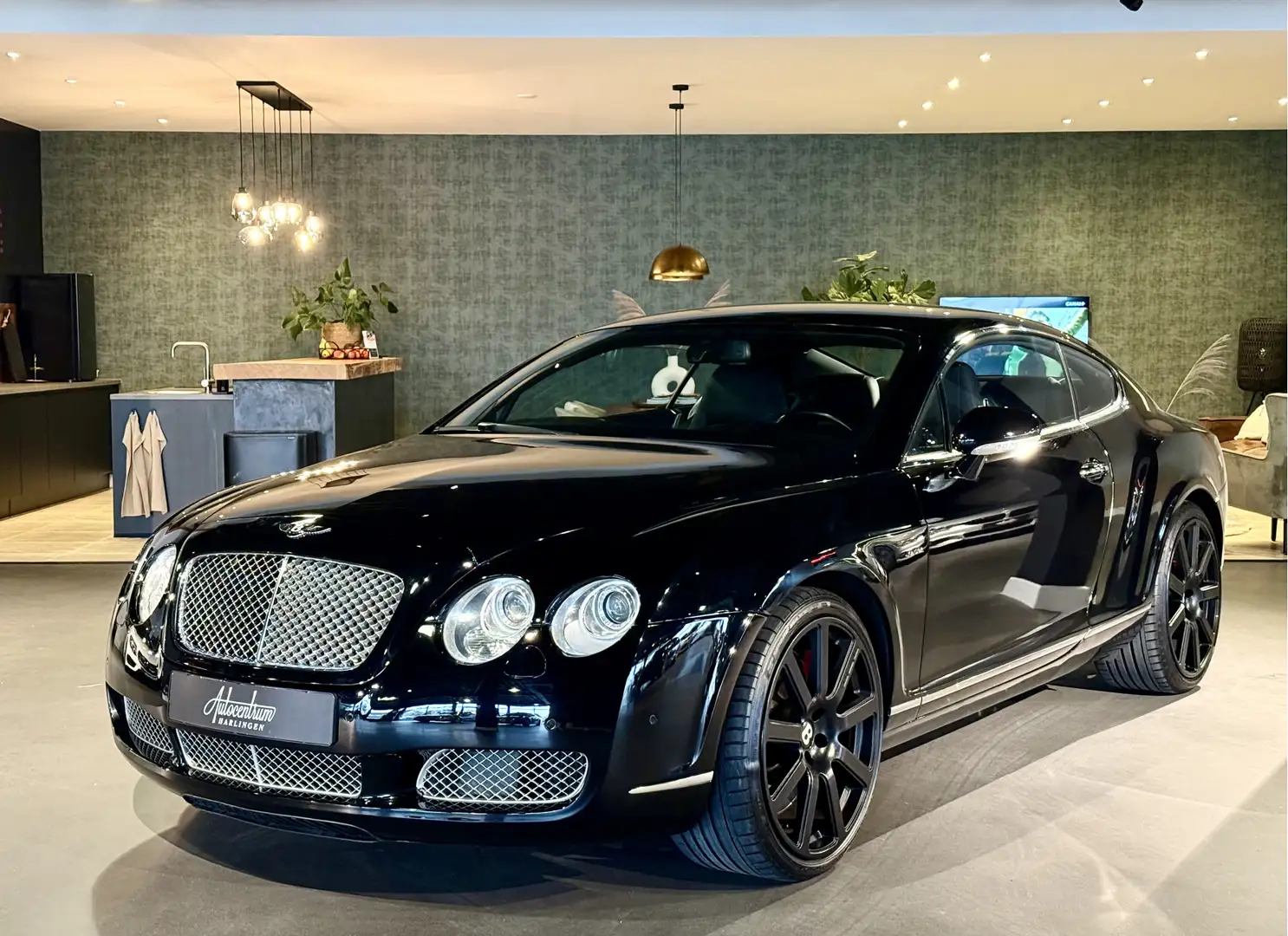 Bentley Continental GT 6.0 W12 I 21" MTM I Black on Black Zwart - 1