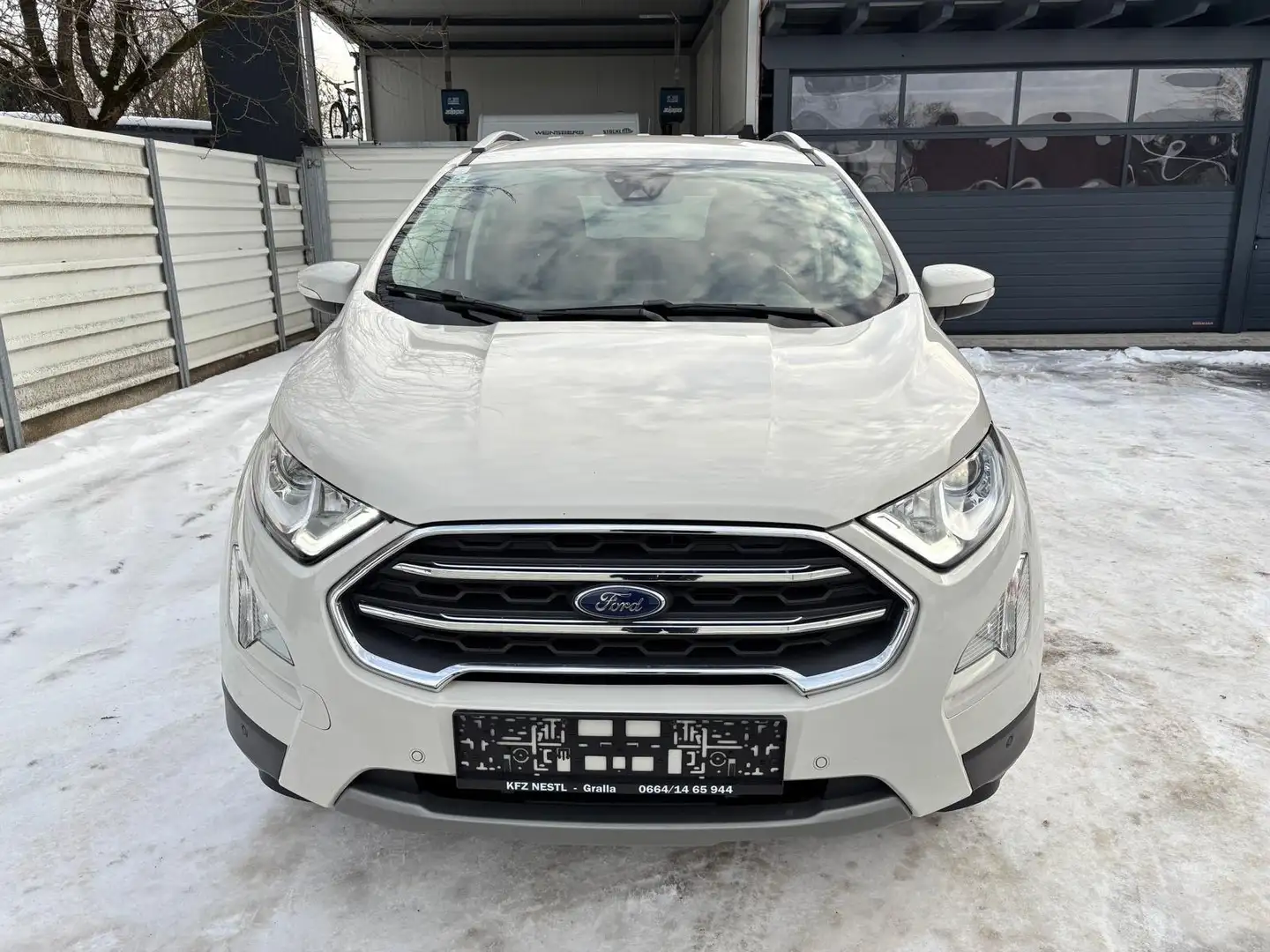 Ford EcoSport 1,0 EcoBoost Titanium Blanc - 2