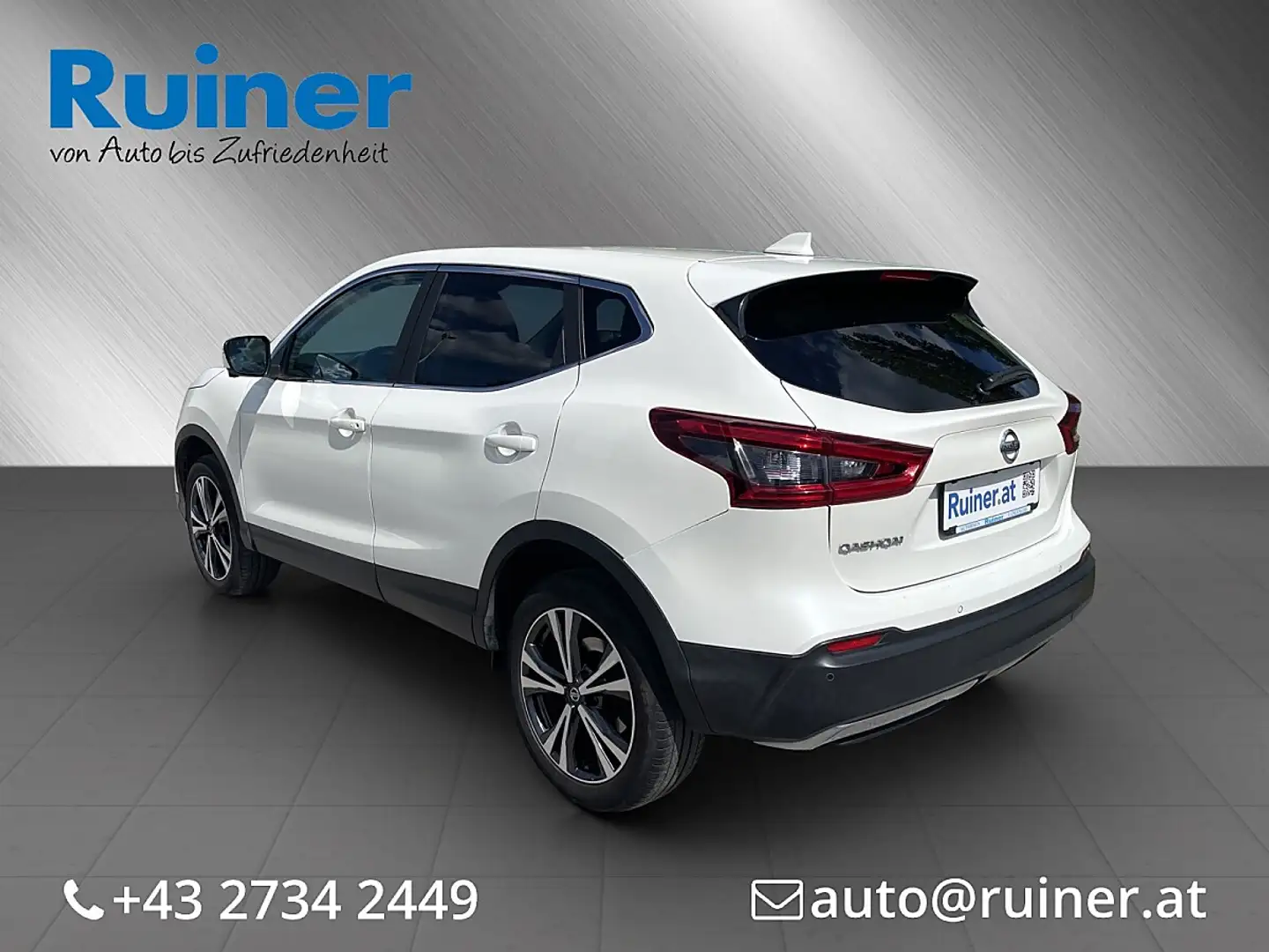 Nissan Qashqai 1,5 dCi N-Connecta Weiß - 2
