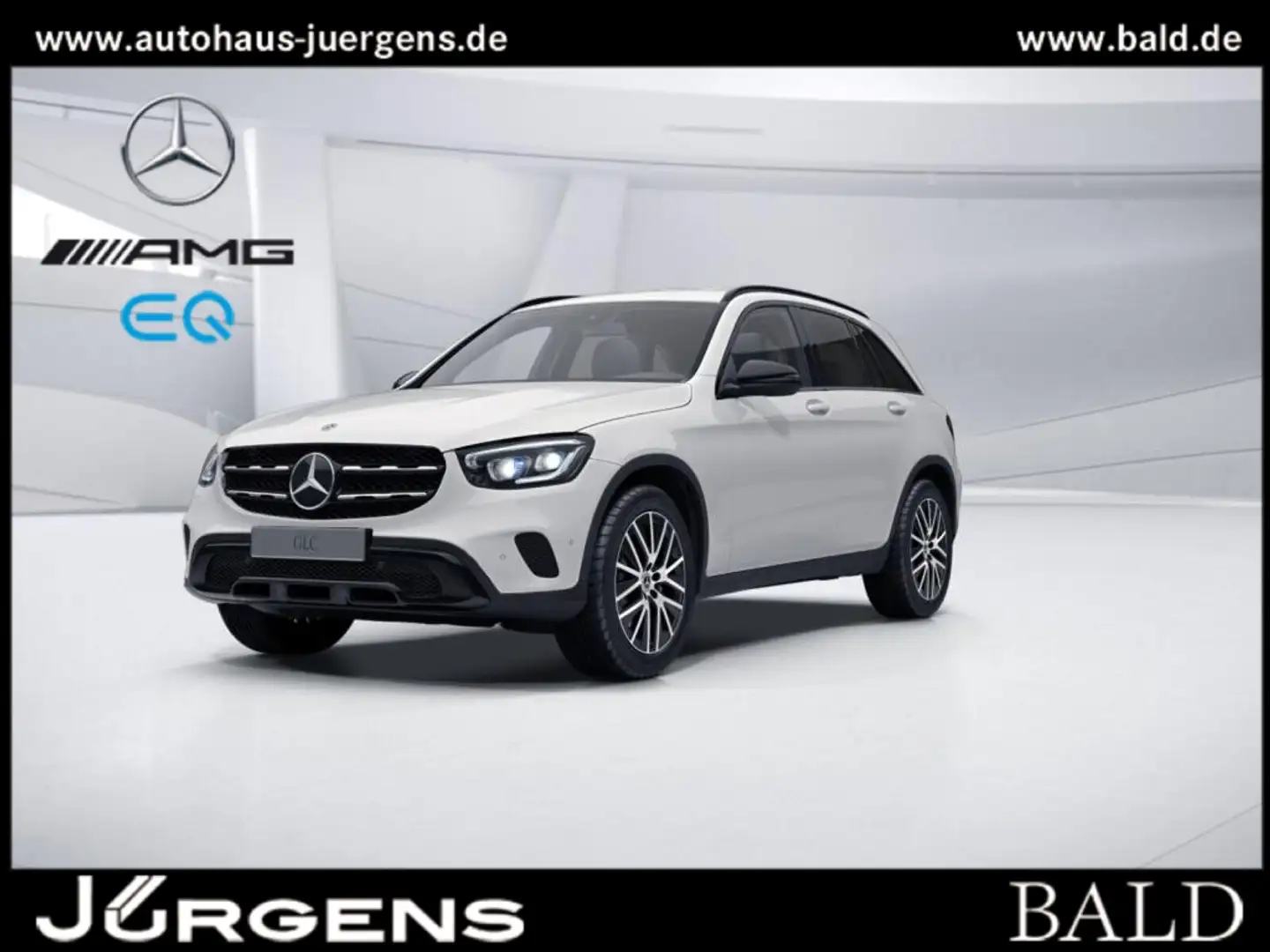 Mercedes-Benz GLC 220 d 4MATIC +Exclusive+MBUX+Wide+Night+Cam Weiß - 2