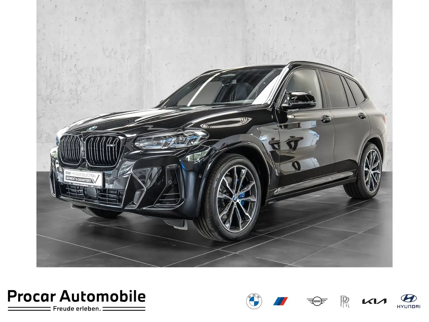 BMW X3 M 40d LC Prof. Laser Pano Head-Up Standhzg. Schwarz - 1