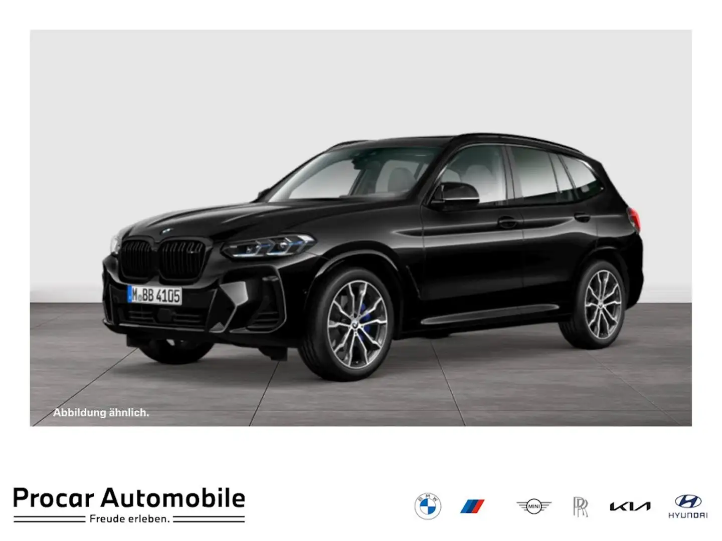 BMW X3 M 40d LC Prof. Laser Pano Head-Up Standhzg. Nero - 1