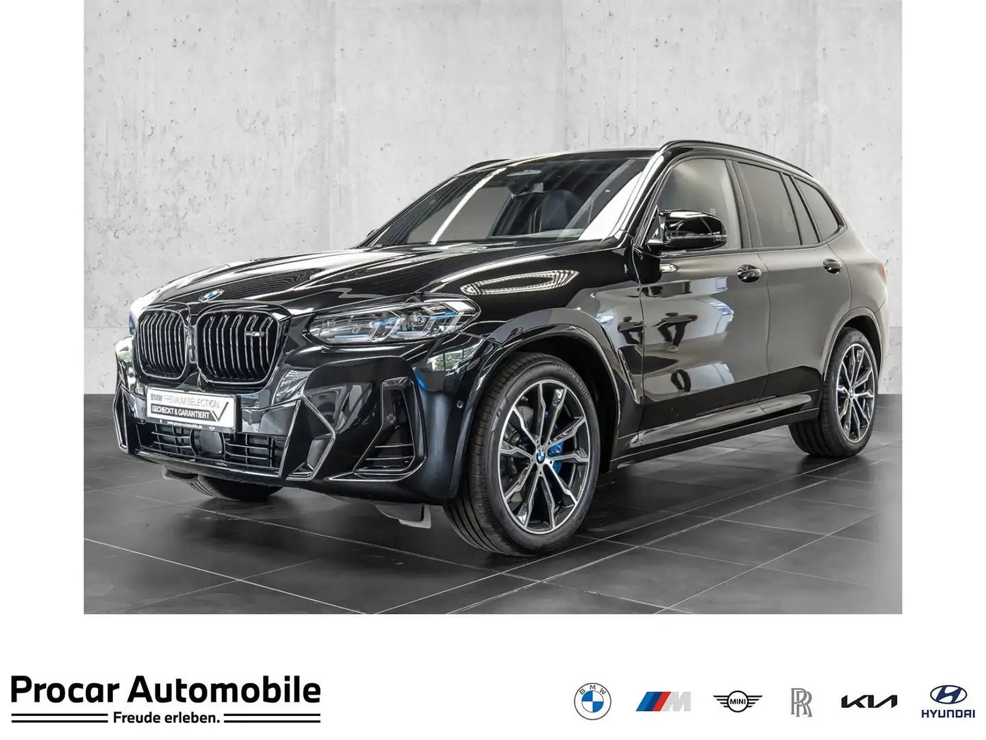 BMW X3 M 40d LC Prof. Laser Pano Head-Up Standhzg. Schwarz - 1