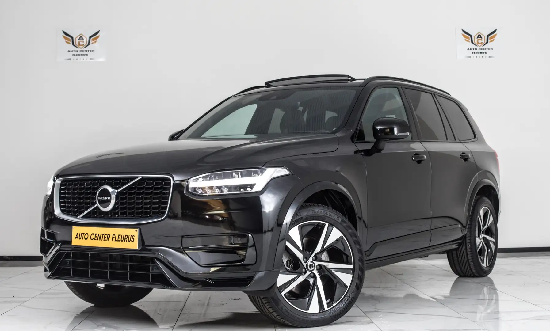 Volvo XC90 2.0 B5 4WD R-Design 7 places. / TVA DEDUCTIBLE Schwarz - 1