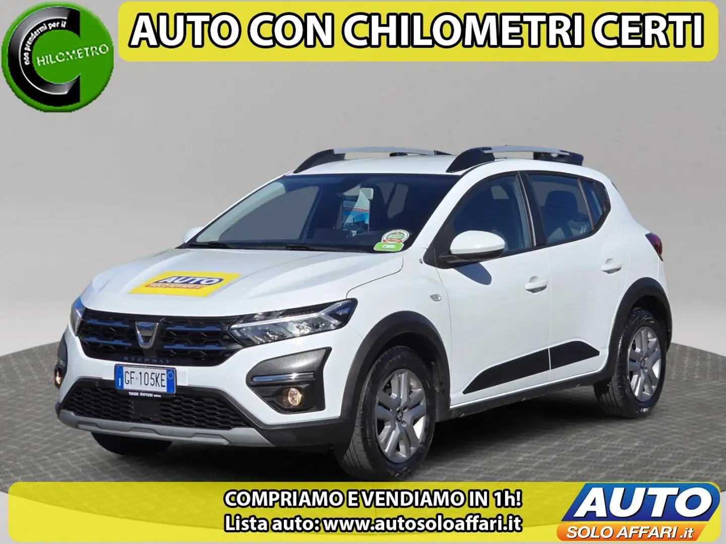 Dacia Sandero Stepway 1.0 CVT CAMBIO AUTOMATICO EU6D 48.000KM Bianco - 1