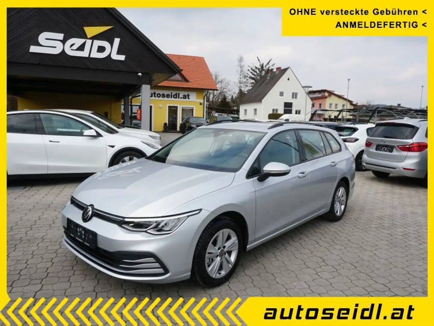 Volkswagen Golf Variant 2,0 TDI Life *2023er+NAVI+LED* Silber - 1