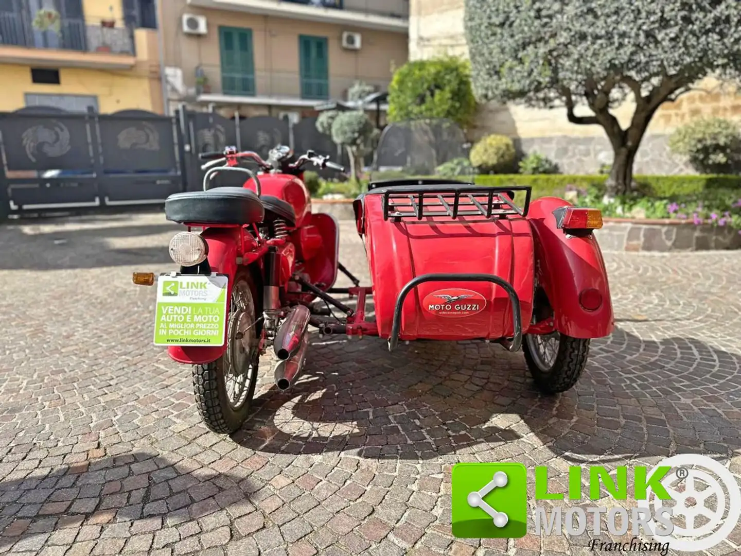 Moto Guzzi Falcone 500 N Sidecar con soli 3555 KM Rosso - 2