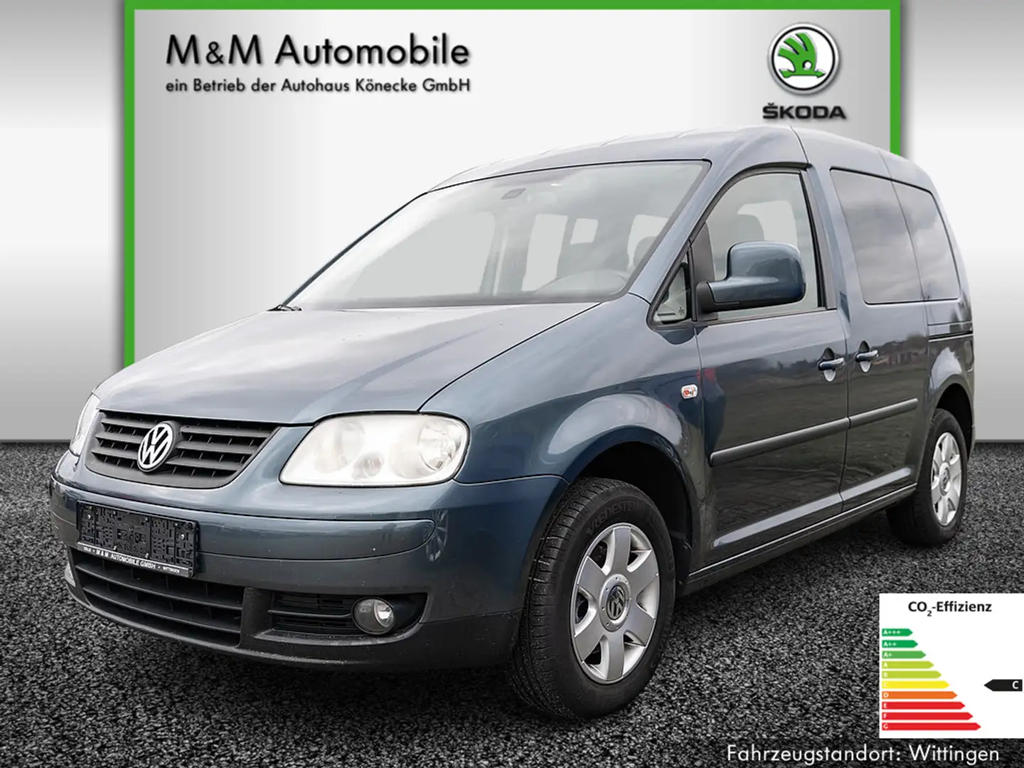Volkswagen Caddy 1.6 Life Gewinner AHK SHZ ALU KLIMA siva - 1