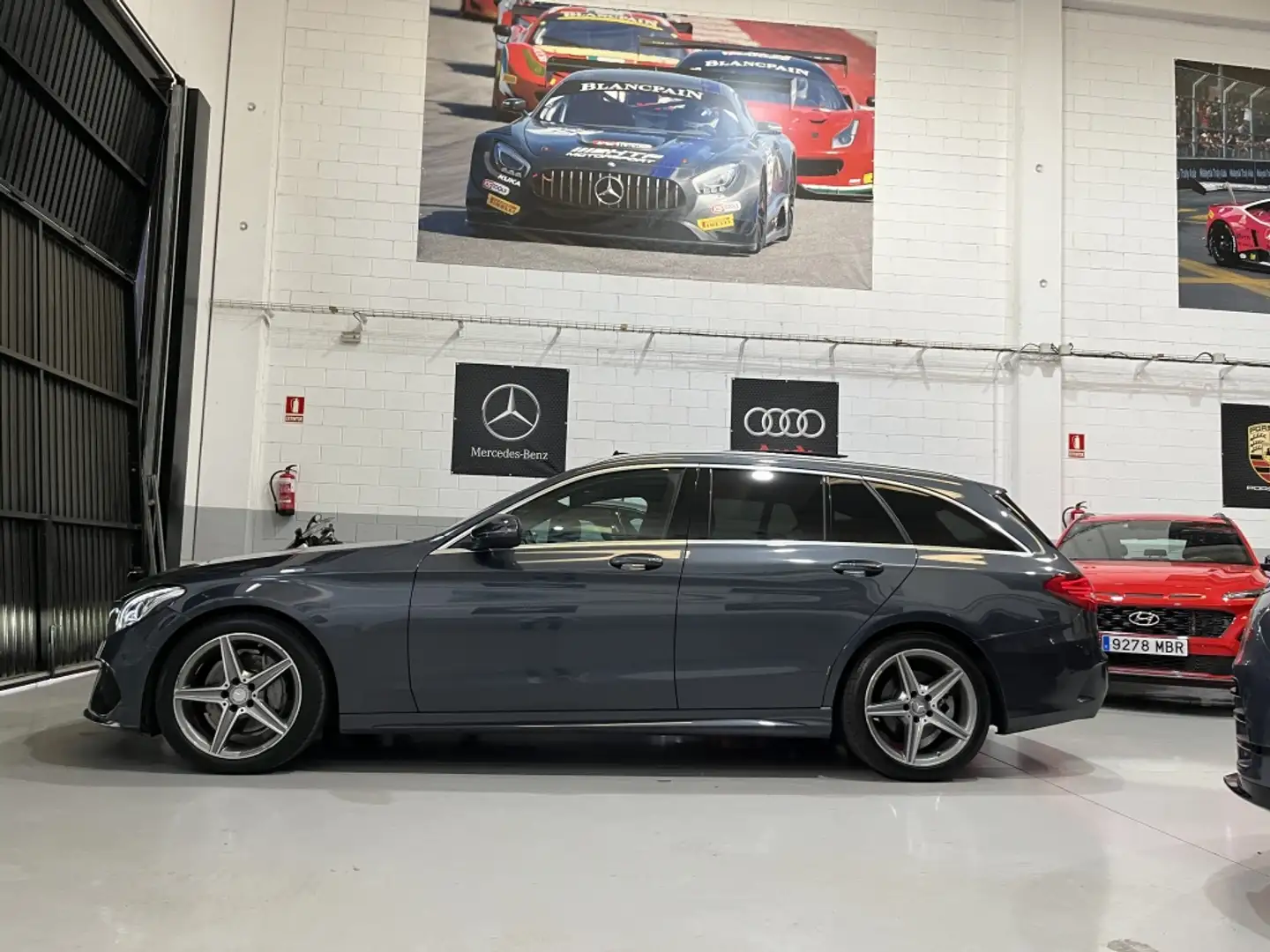 Mercedes-Benz C 220 Estate 220d 9G-Tronic (4.75) Gris - 1