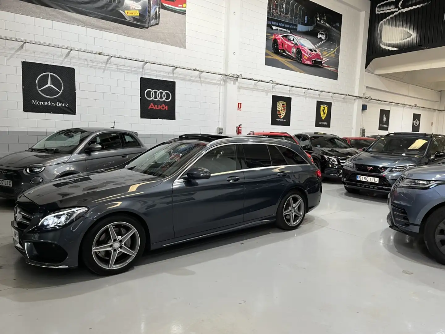 Mercedes-Benz C 220 Estate 220d 9G-Tronic (4.75) Gris - 2