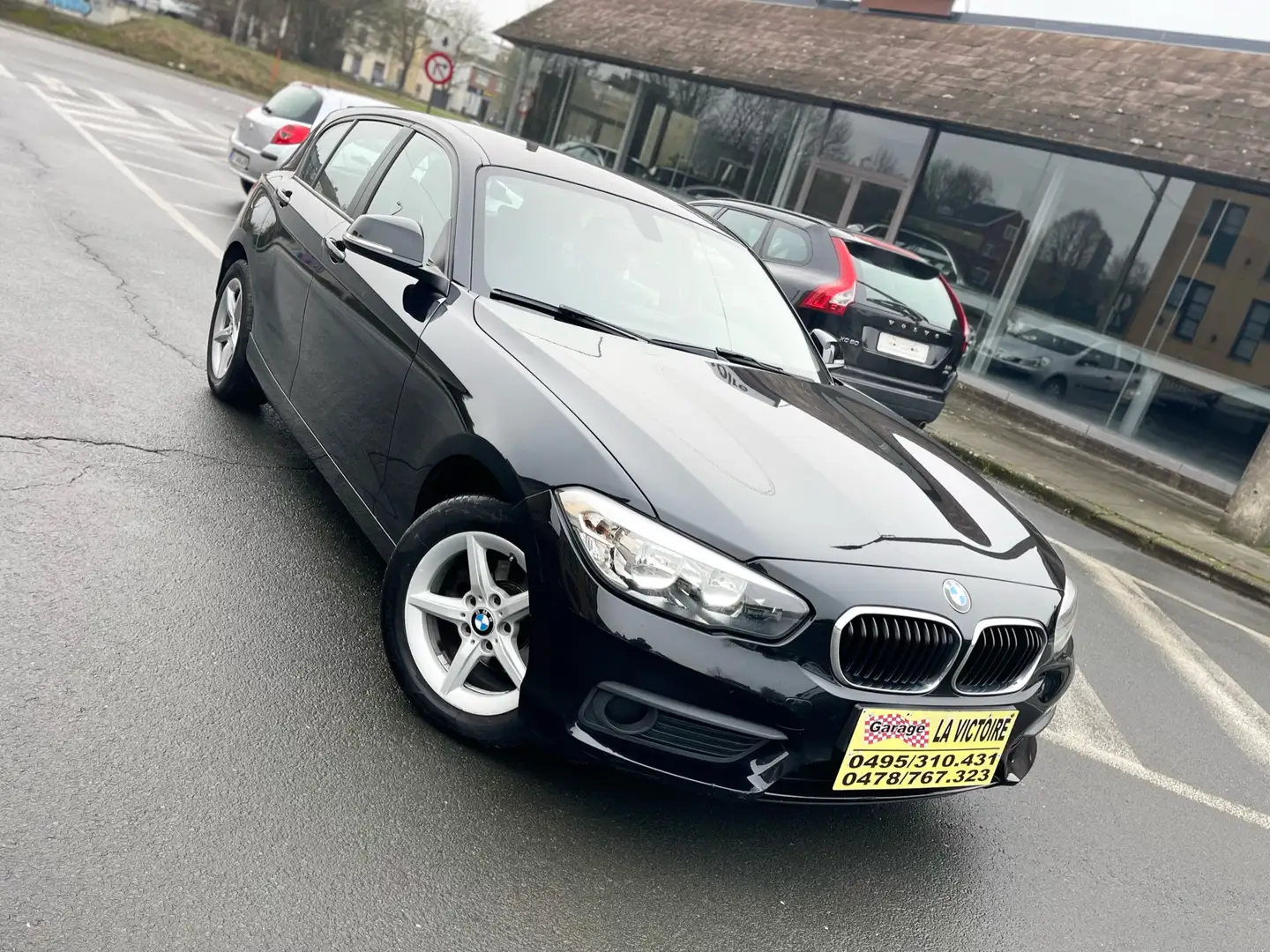 BMW 114 d 5Portes/GPS//CLim//Jantes//Euro 6b//parfait éta Noir - 1