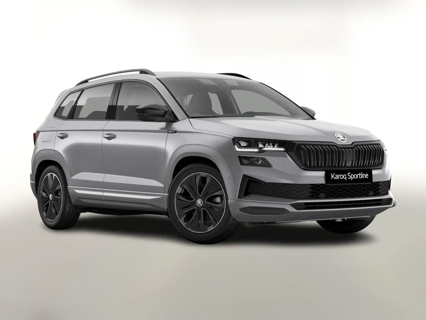 Skoda Karoq Sportline DSG Sportl Pano Matrix Nav 360° Canto... Silber - 1