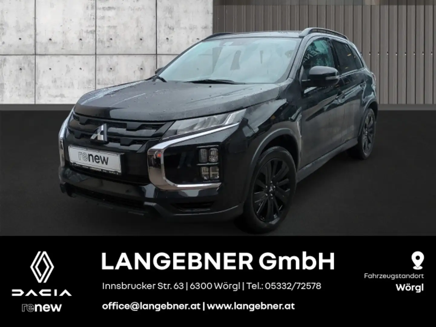 Mitsubishi ASX MITSUBISHI ASX 4WD Schwarz - 1
