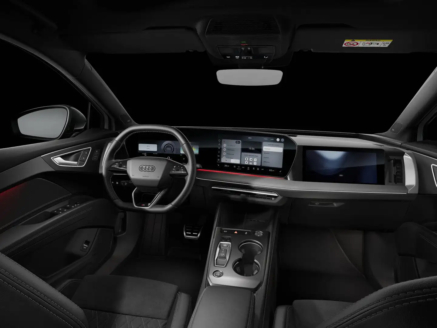 Audi Q4 e-tron Sportback Sline quattro Facelift Mod. 2027! 82kWh! AHV, PANO, Beifahrerdisplay! Verfügbar am 27.11.2026 als Neuwagen! Grau - 2