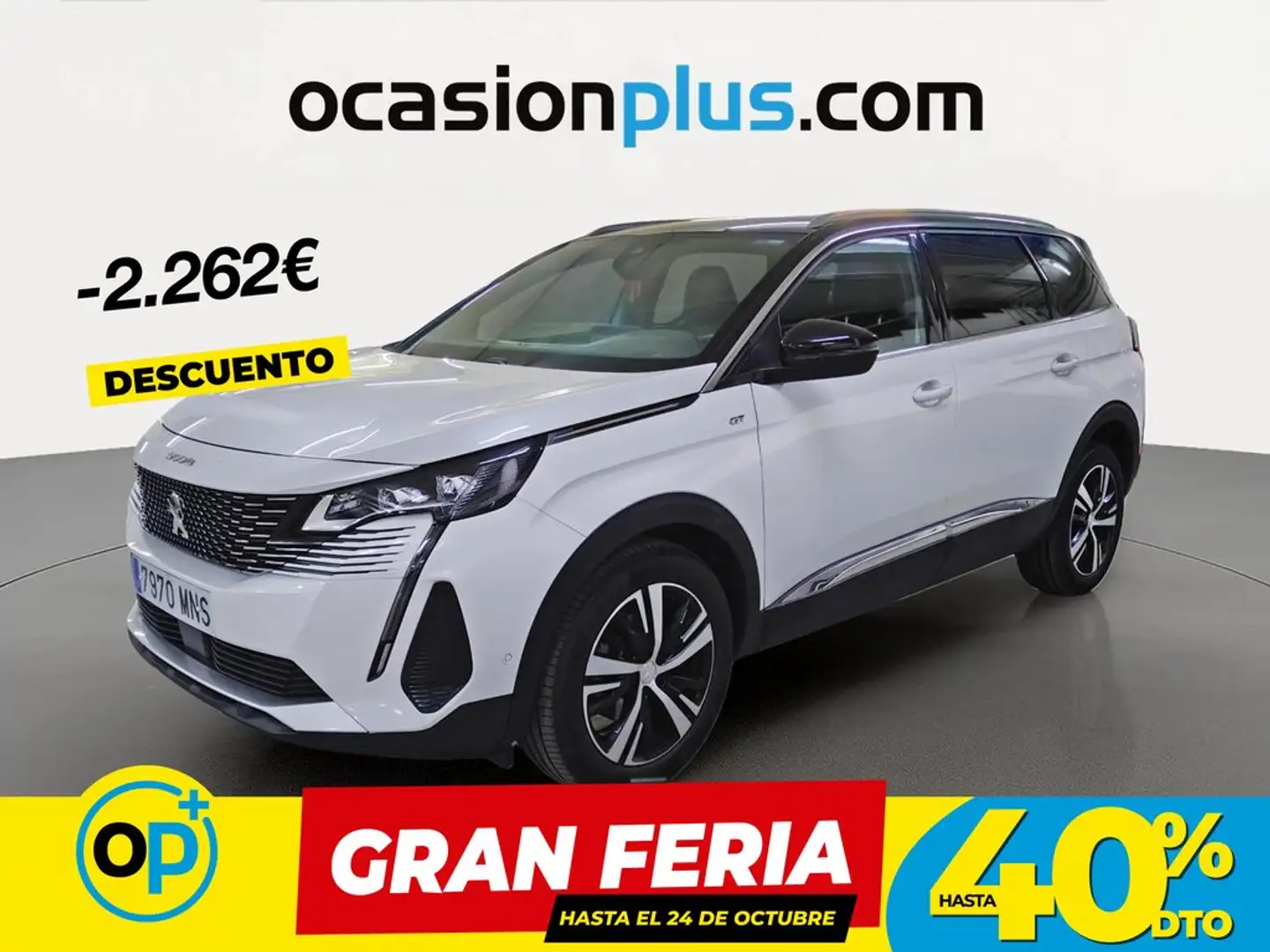 Peugeot 5008 1.5BlueHDi S&S GT EAT8 130 Blanco - 1